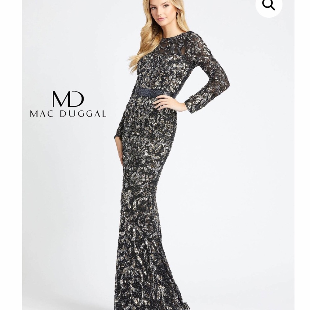 Mac Duggal Sequins Dress